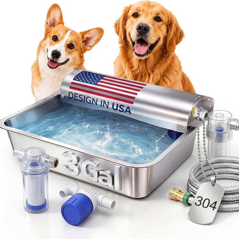 HOSASSPER 3 Gallon Automatic Dog Water Dispenser
